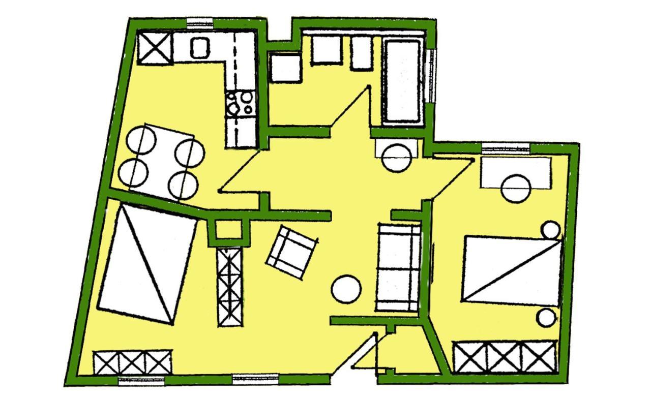 Gapart - Apartments Mit Kueche Leipzig Extérieur photo